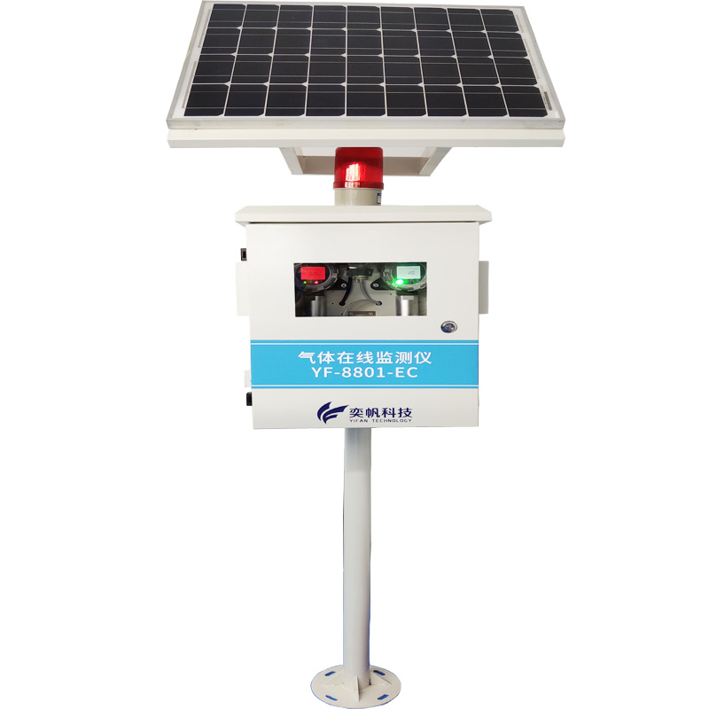 井盖有毒气体检测仪可燃气体检测仪报警器太阳能供电